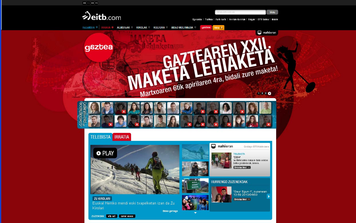 eitb.com-eko webgunea euskaraz